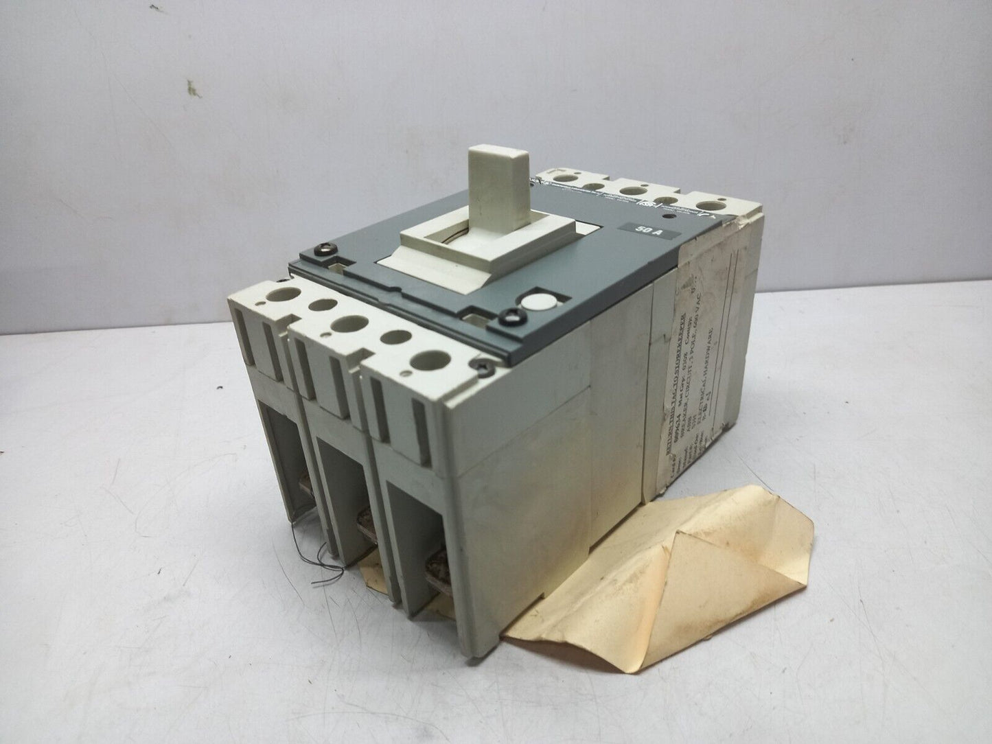 ABB S3H Circuit Breaker 50A 3P 600VAC 600VDC