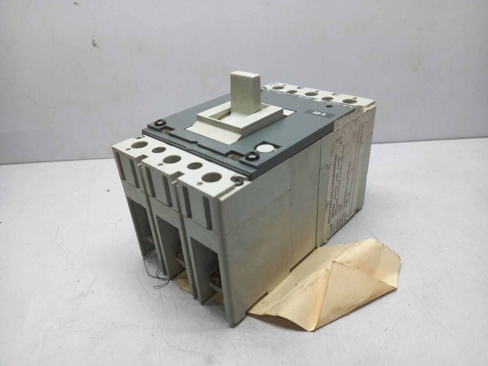 ABB S3H Circuit Breaker 50A 3P 600VAC 600VDC