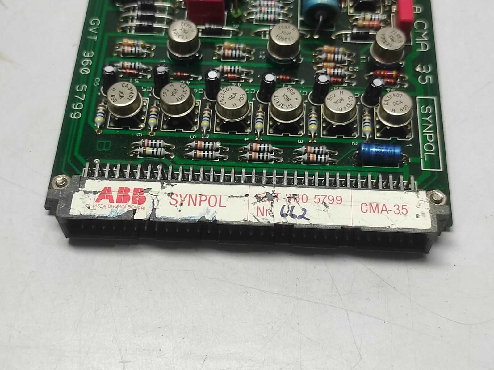 ABB Synpol GVT 360 5799 PCB CMA-35 CMA 35-1 GVT3605799