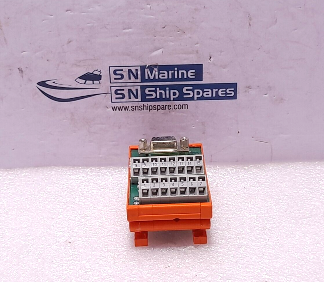 WAGO 50036611 15 Pin HI Density 4504 75601 2PCs In Lot