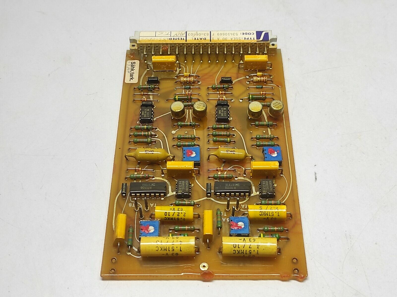 Stromberg SGEA 30 A 1 PCB SGEA30A1 53410669 F B452205 C
