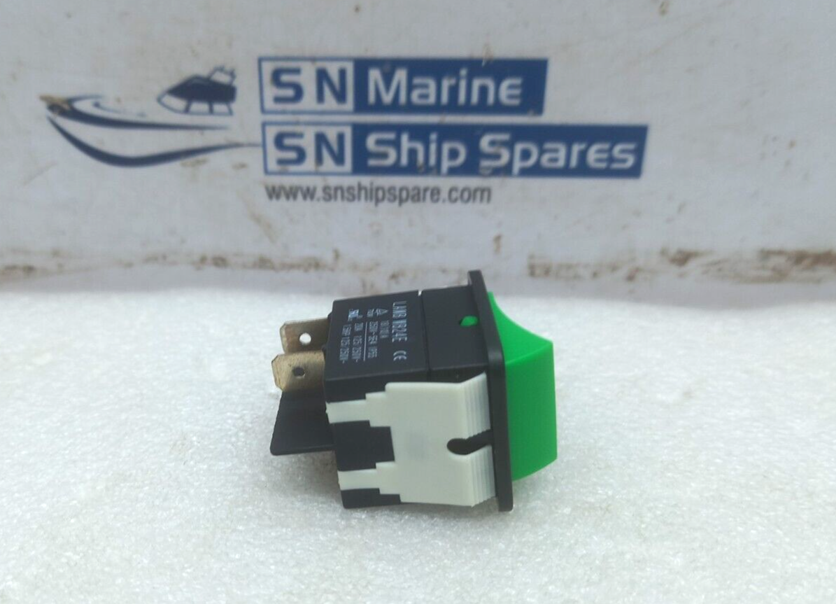 Speed Queen 70455101 OFF-ON DPST  Rocker Switch WB24E