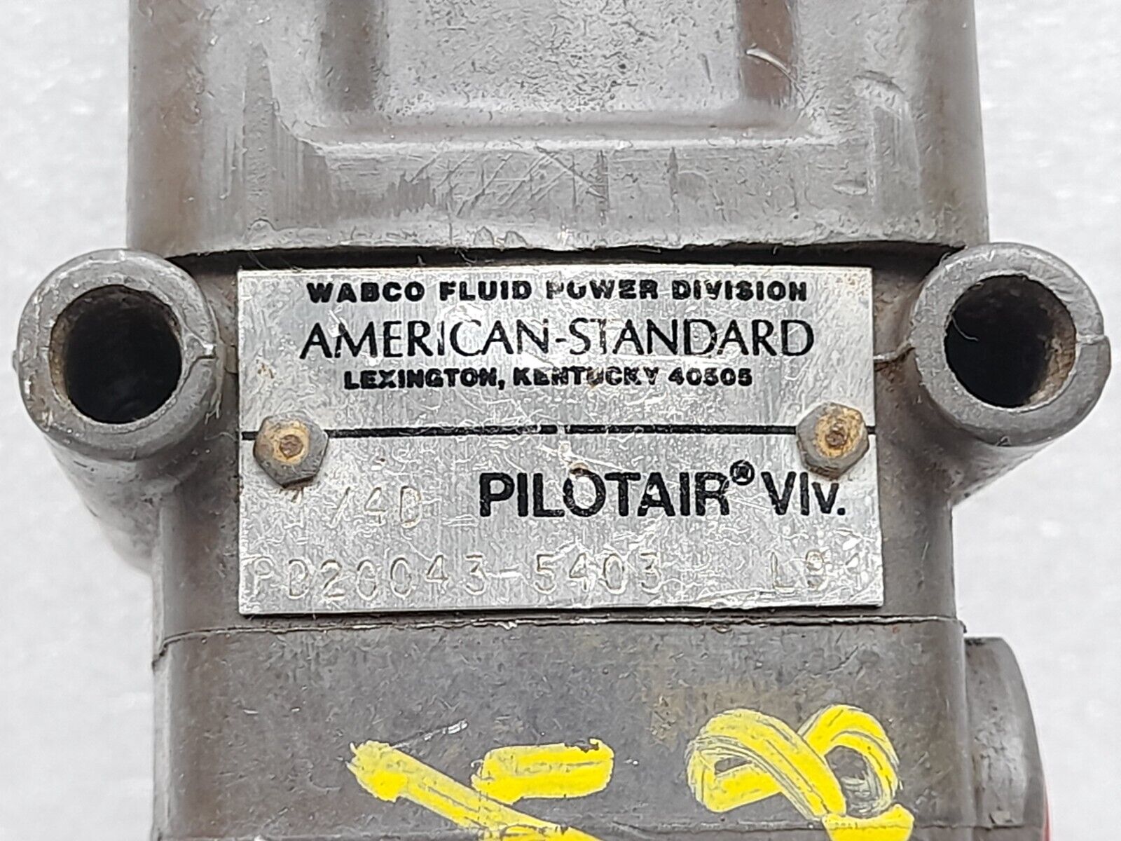 Wabco American Standard PD20043-5403 Pilotair Valve ¼D PD200435403