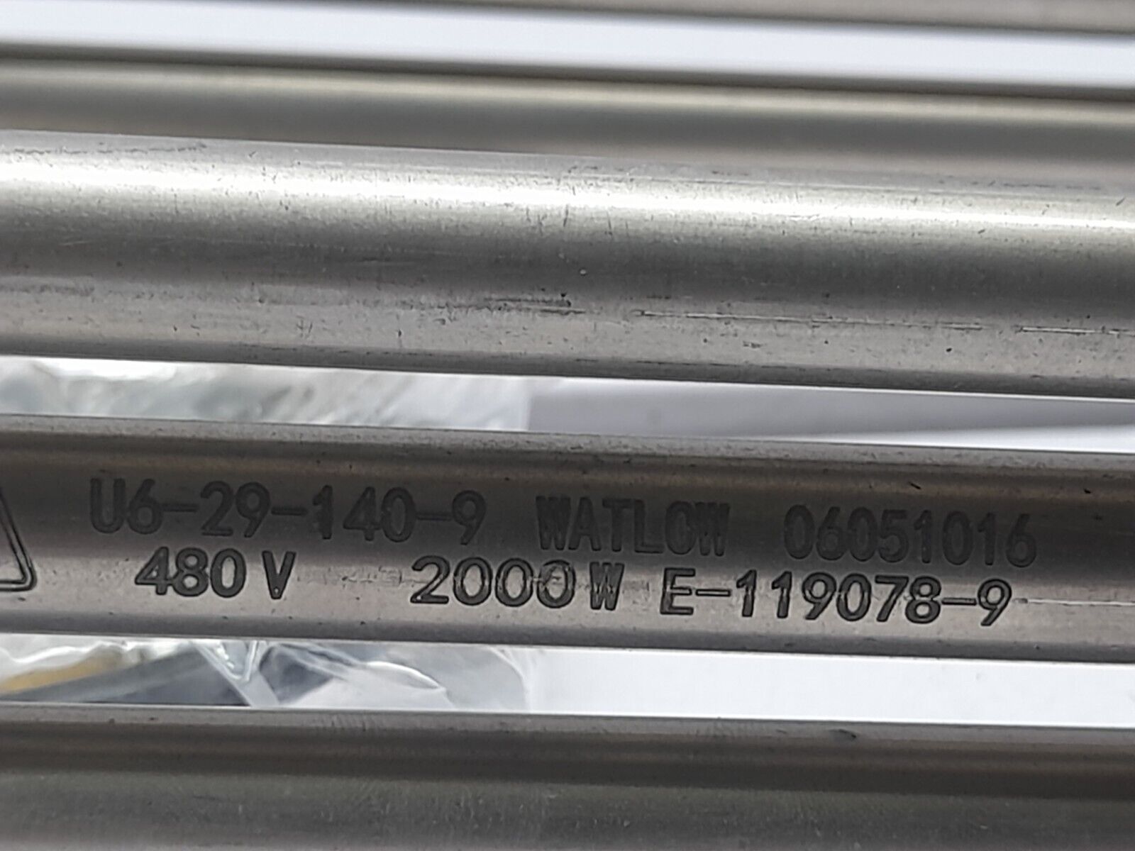 Watlow U6-29-140-8 Heater 06051016 440V 5000W 480V 6000W U6-29-140-9 00-109078-9