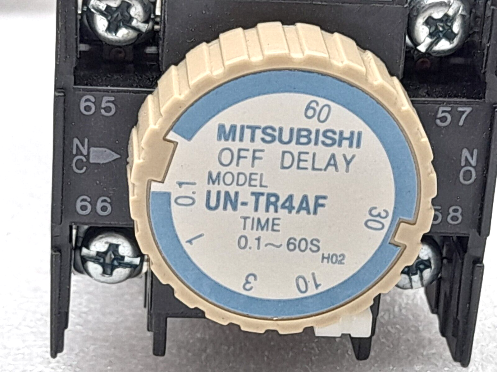 Mitsubishi SRT-NF Pneumatic Time Delay Relay 400VAC Coil