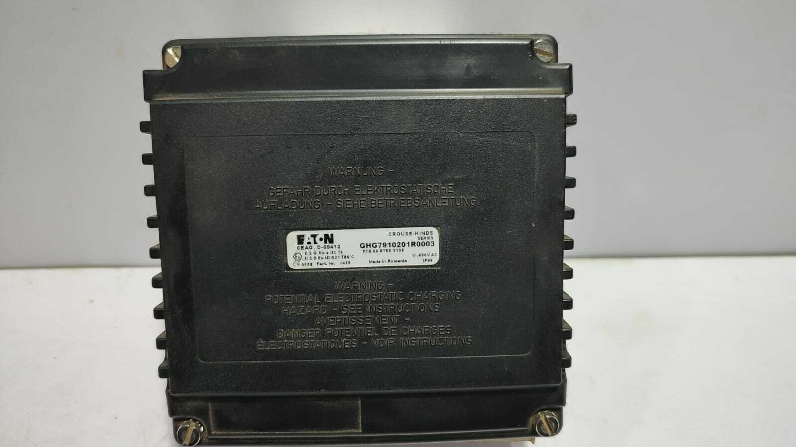 Eaton CEAG GHG7910201R0003 Exd Junction Box