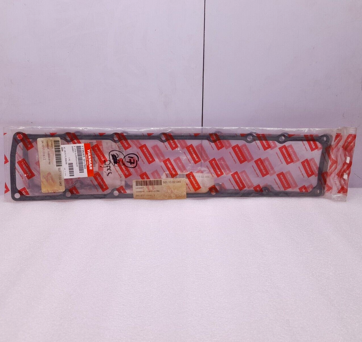 Yanmar 119593-01760 Gasket 11959301760