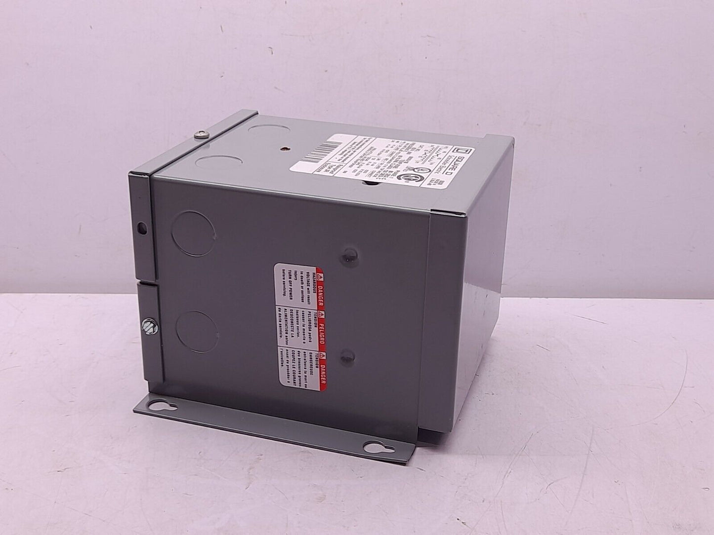Square D 500SV1B General Purpose Transformer Pri 240x480V Sec 120-240V .500kVA