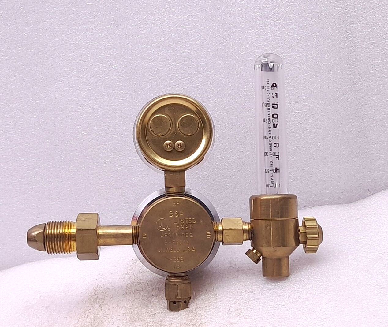 Uniweld Argon RHF8214 Inert Gas Regulator Inlet 50Psi