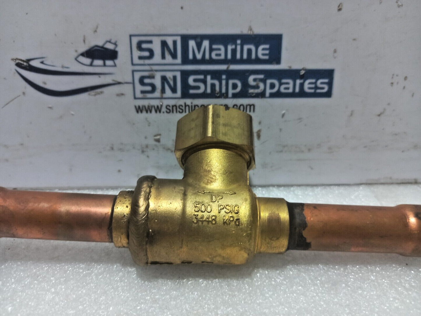 Sporlan 586WA-10ST Refrigerant Ball Valve 5/8Inch 500Psig 58BR B12-060