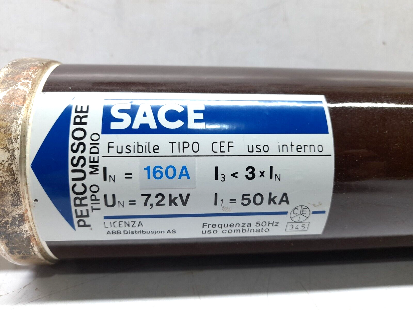 ABB Sace CEF High Voltage Current Limiting Fuse Link 160A