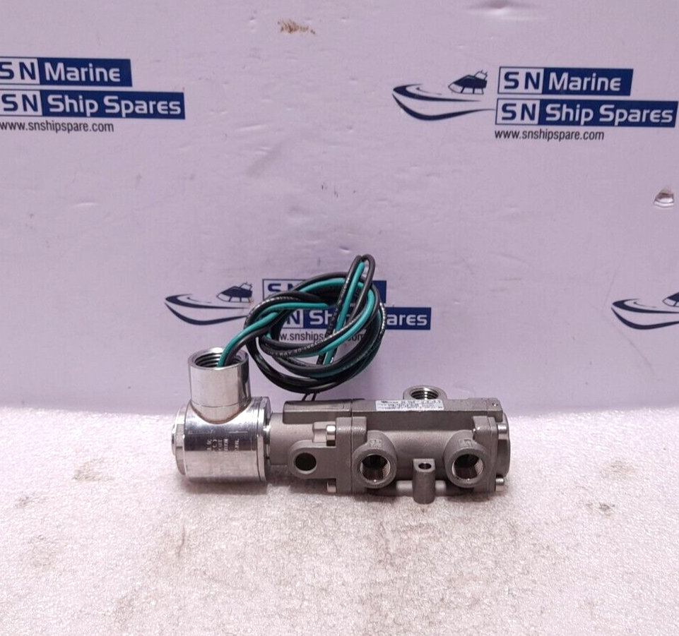 Versa CGS-4332-316-NE1-PC-ST-XX-D024 Four Way Valve 24VDC 7.2W