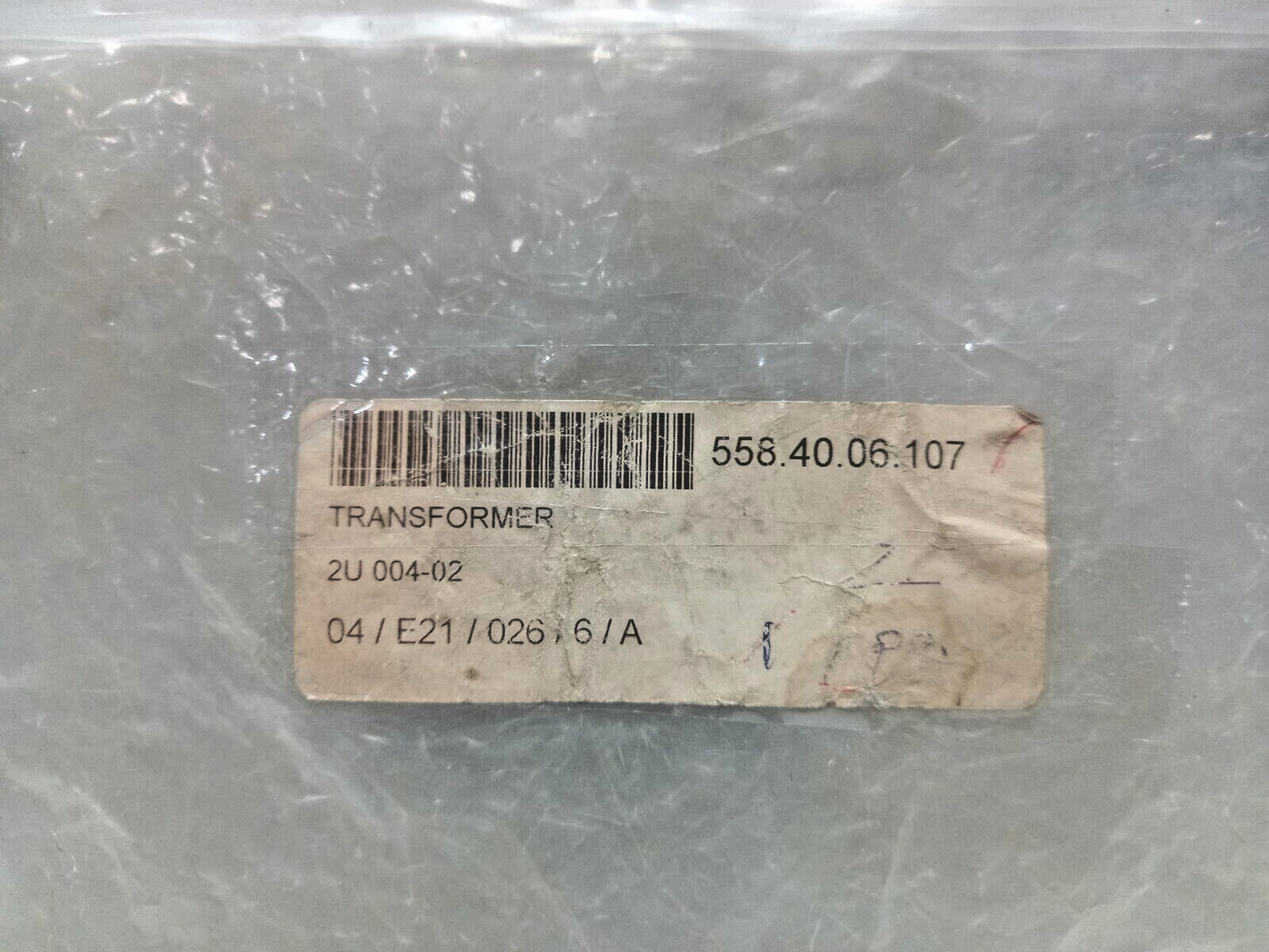 YOSHIKAWA TR 5267-1 Transformer Prim 120V Freq 60Hz 2U 004-02