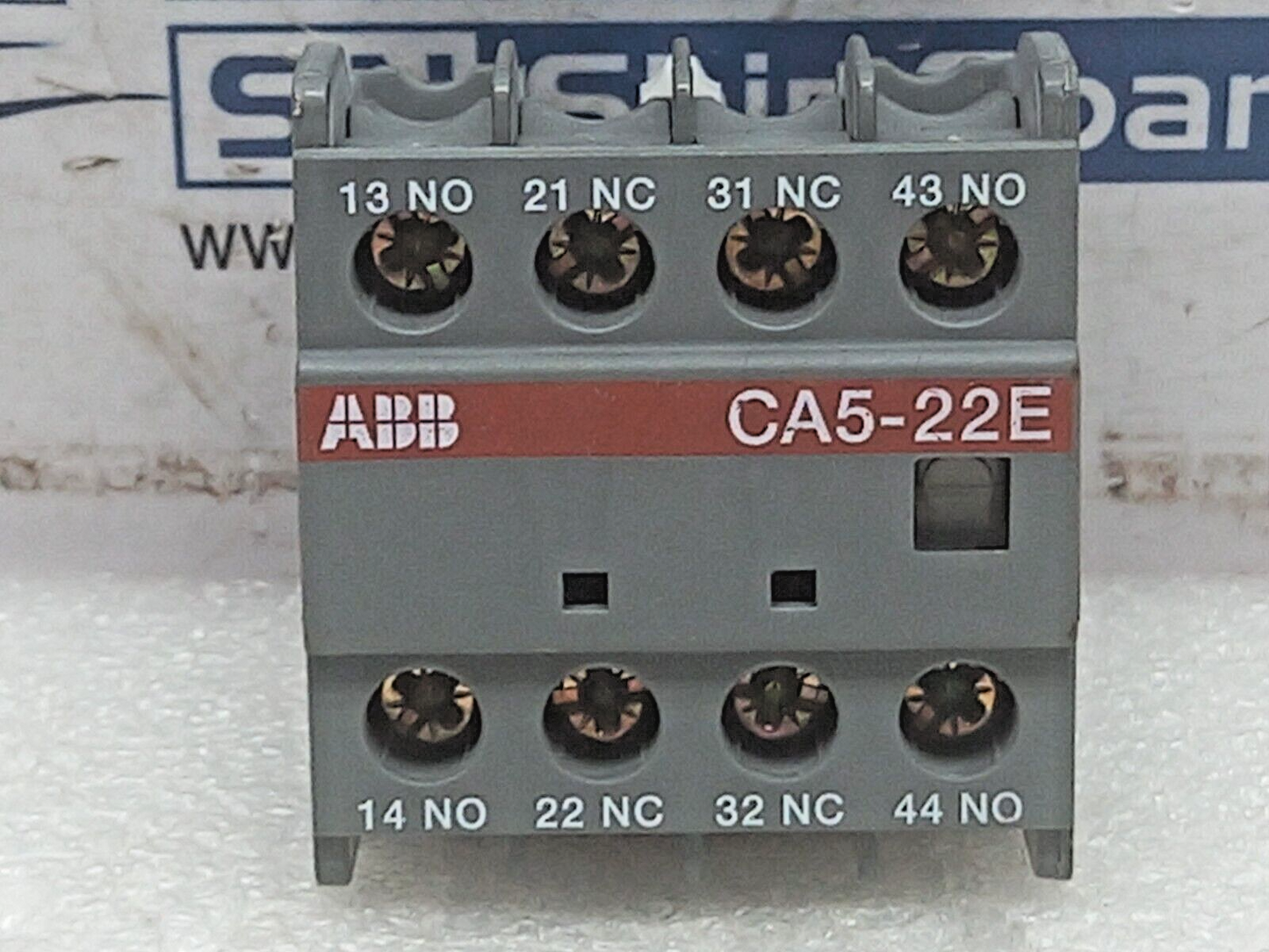 ABB CA5-22E Contact Auxiliaire A600 Q300 2PCs In Lot