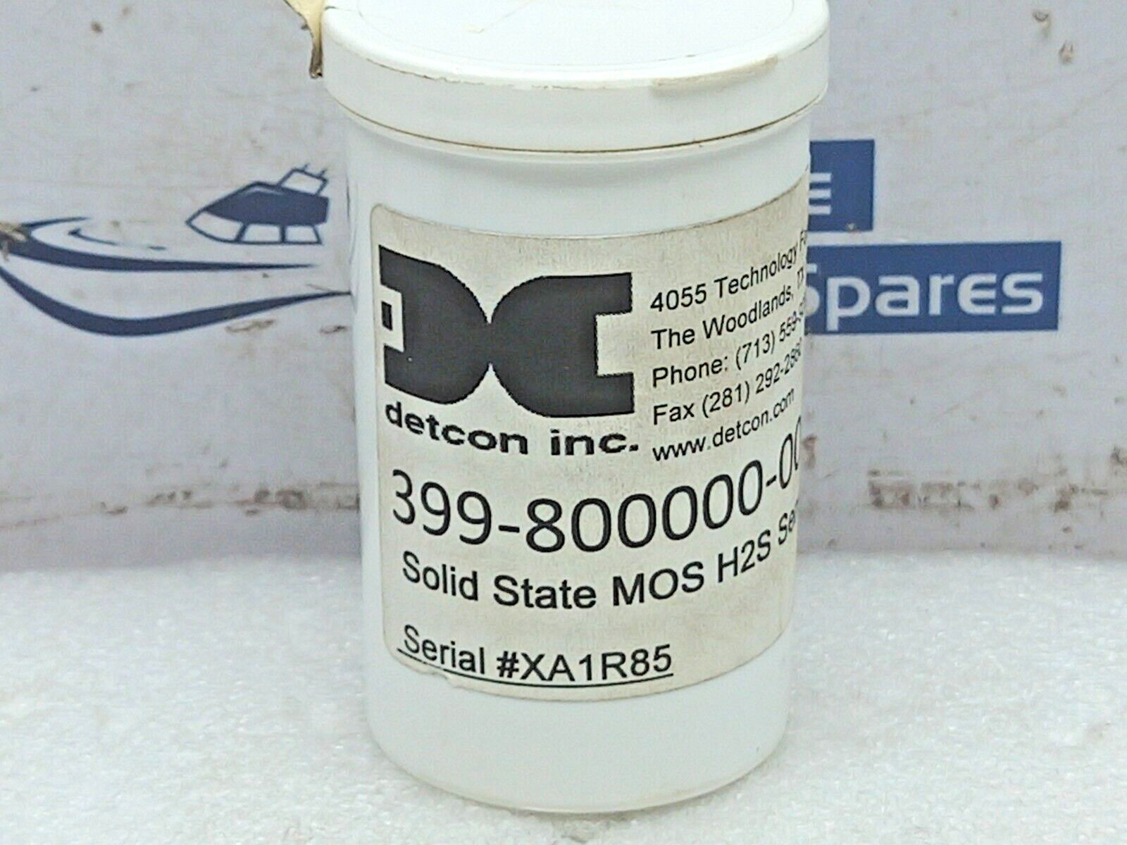 Detcon 399-800000-000 Solid State MOS H2S Sensor SS Housing