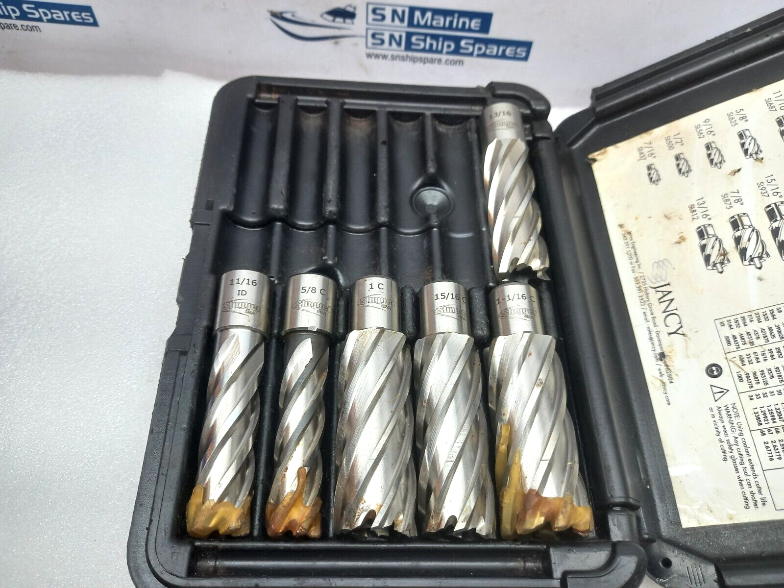 Slugger Cutter 70353 High Speed Annular Cutter Set Incomplete Set