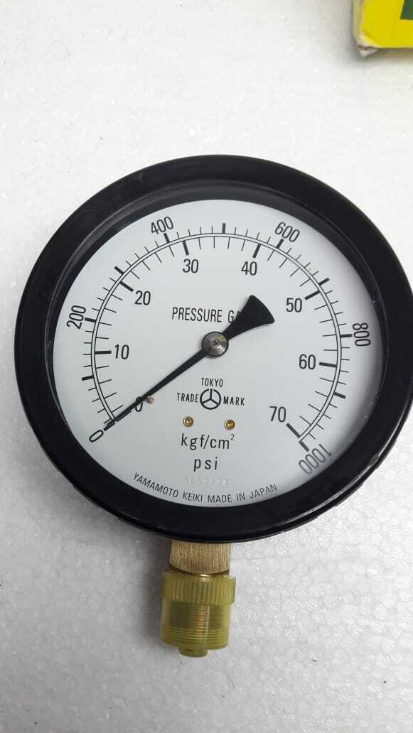 Yamamoto 0-1000PSI Pressure Gauge 0-70kgf/cm2