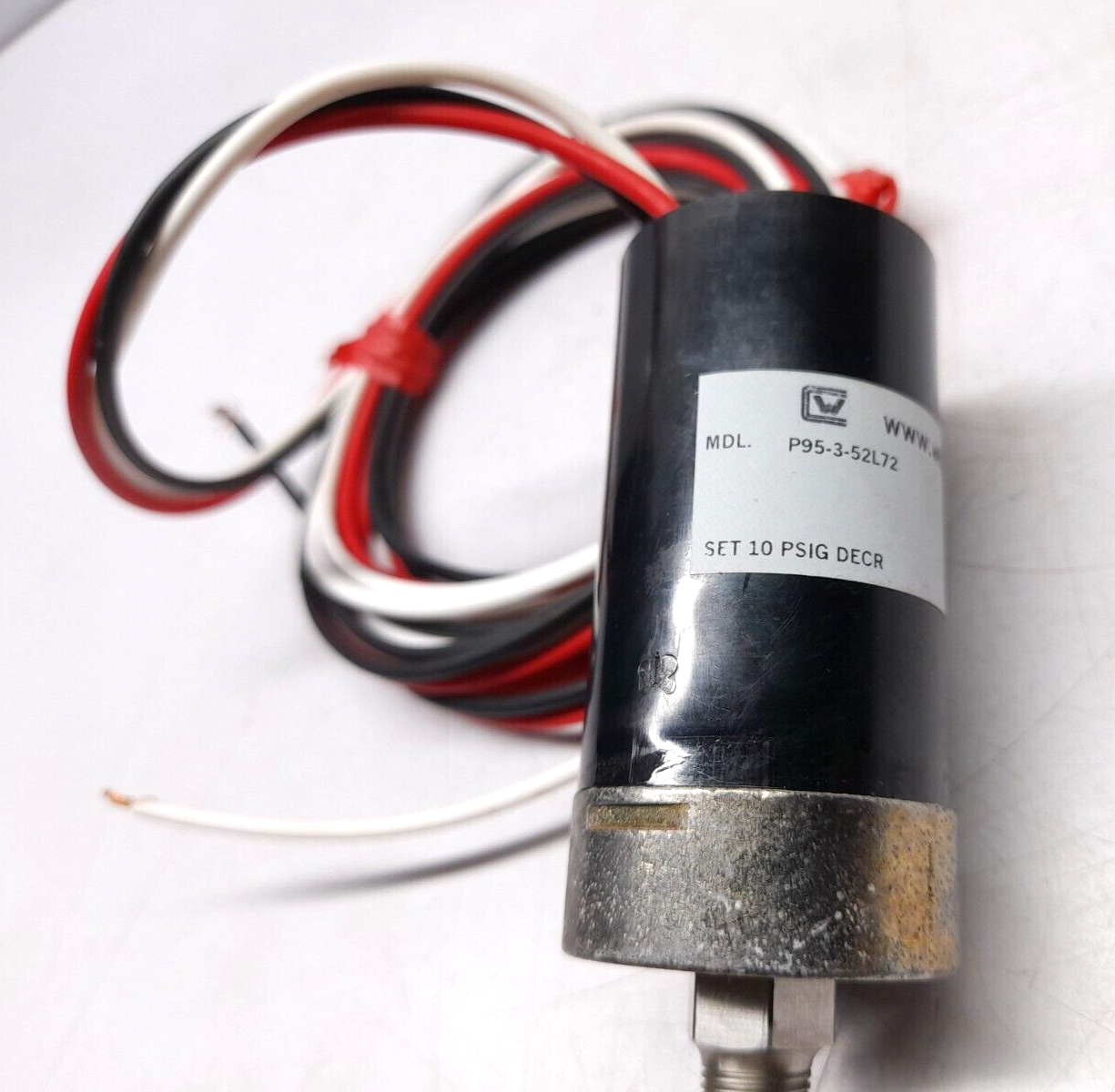 Whitman Controls P95-3-52L72 NOV National Oilwell Varco 7818900 Pressure Switch