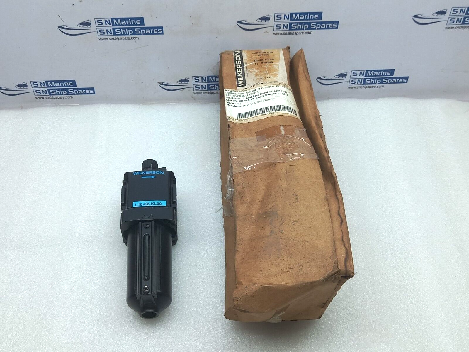 Wilkerson L18-02-KL00 Lubricator ¼” Air Line, 75CFM 2PB45