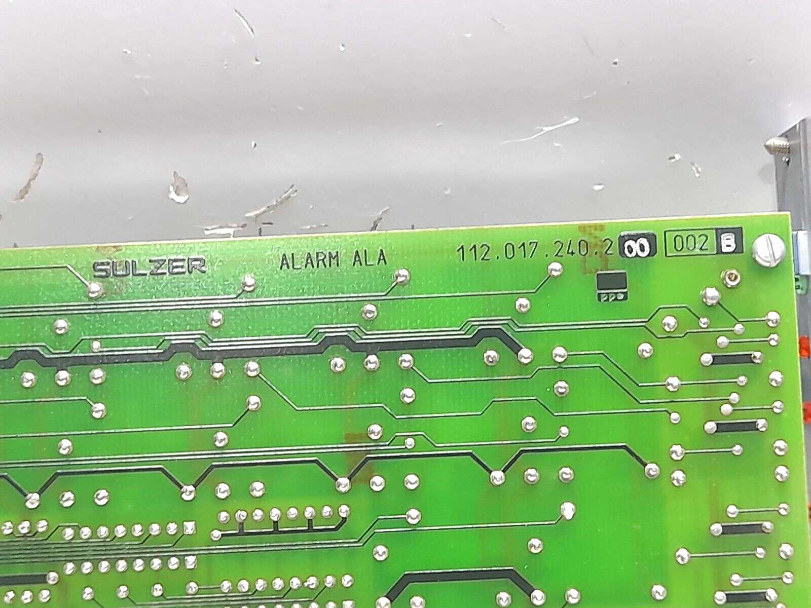 Sulzer ALA PCB Alarm ALA 112.017.240.200 002 B