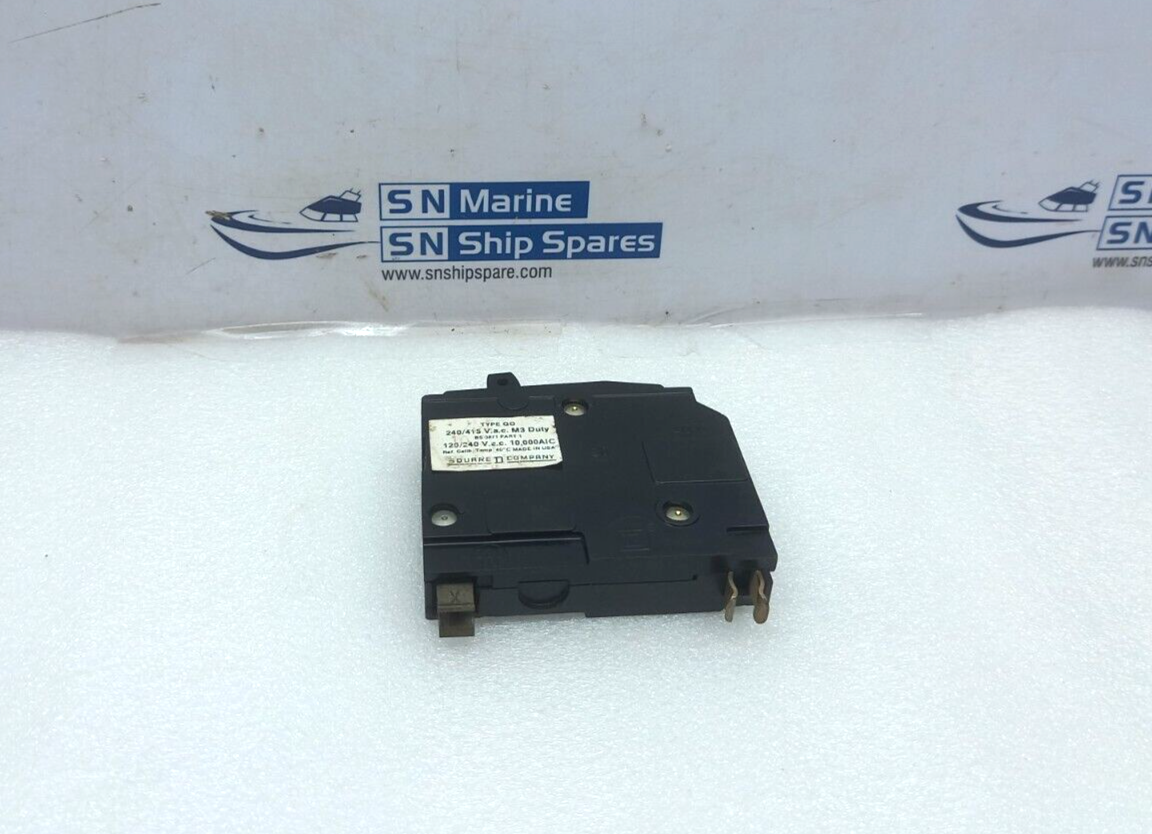 Square D QO1520 Single Pole Circuit Breaker Type: QO M3 Duty