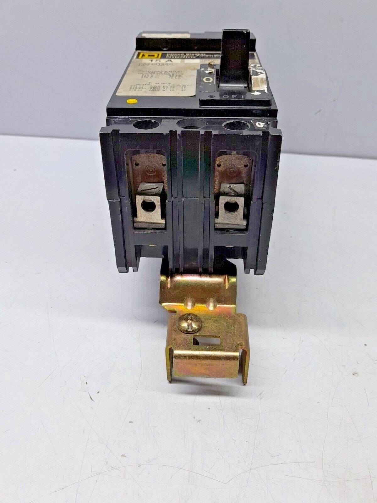 Square D FA24015 AC Circuit Breaker 15A 480VAC 250VDC