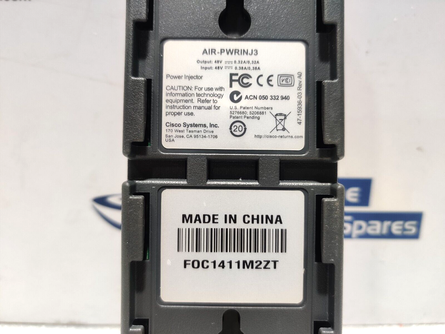 Aironet Cisco AIR-PWRINJ3 Power Injector