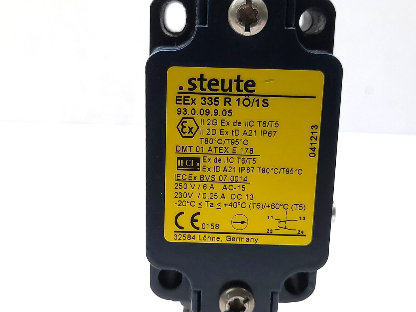 Steute EEx 335 R 1O/1S Limit Switch 93.0.09.9.05