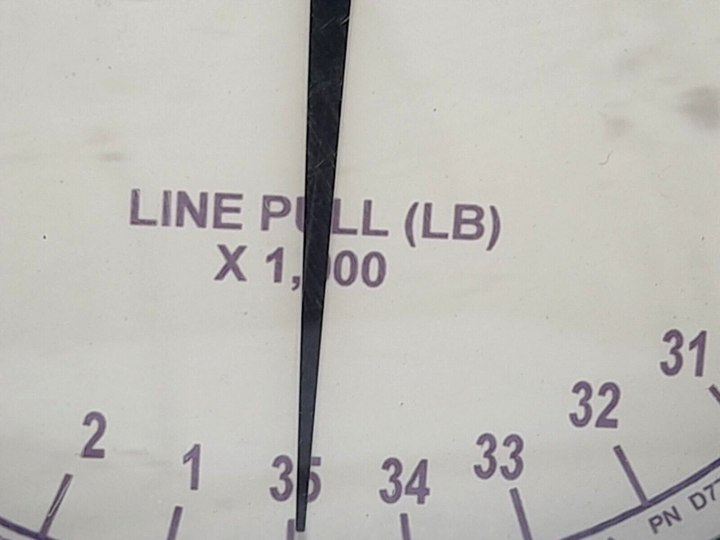 AOI Instruments 66P-3500 Tong Line Pull Pounds 1 To 35 Line Pull (LB) x 1000