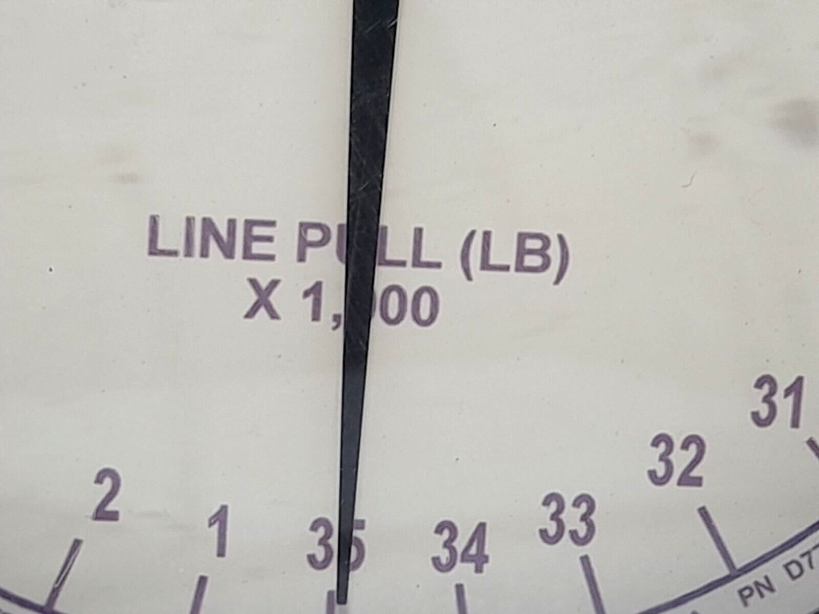 AOI Instruments 66P-3500 Tong Line Pull Pounds 1 To 35 Line Pull (LB) x 1000