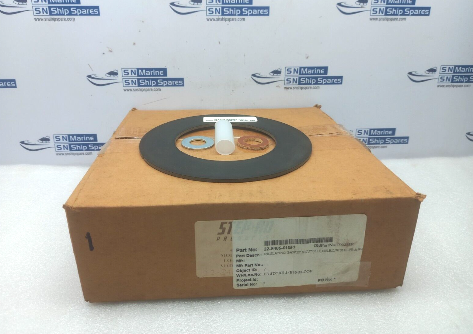 Step Ko Insulating Gasket Kit Type F, 150LB C/W Sleeve 22-8406-01057 4"