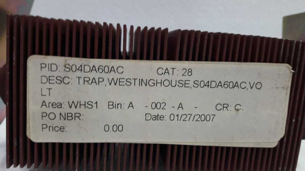 Westinghouse S04DA60AC Volt Trap Voltage Suppressor