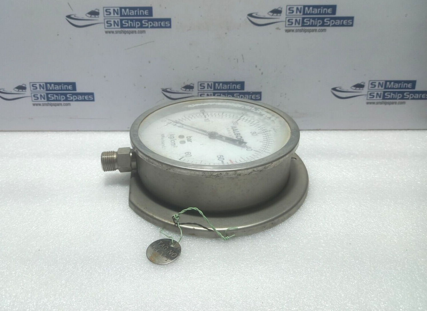 AALBORG Pressure Gauge 0-60Bar 0-60 kg/cm2