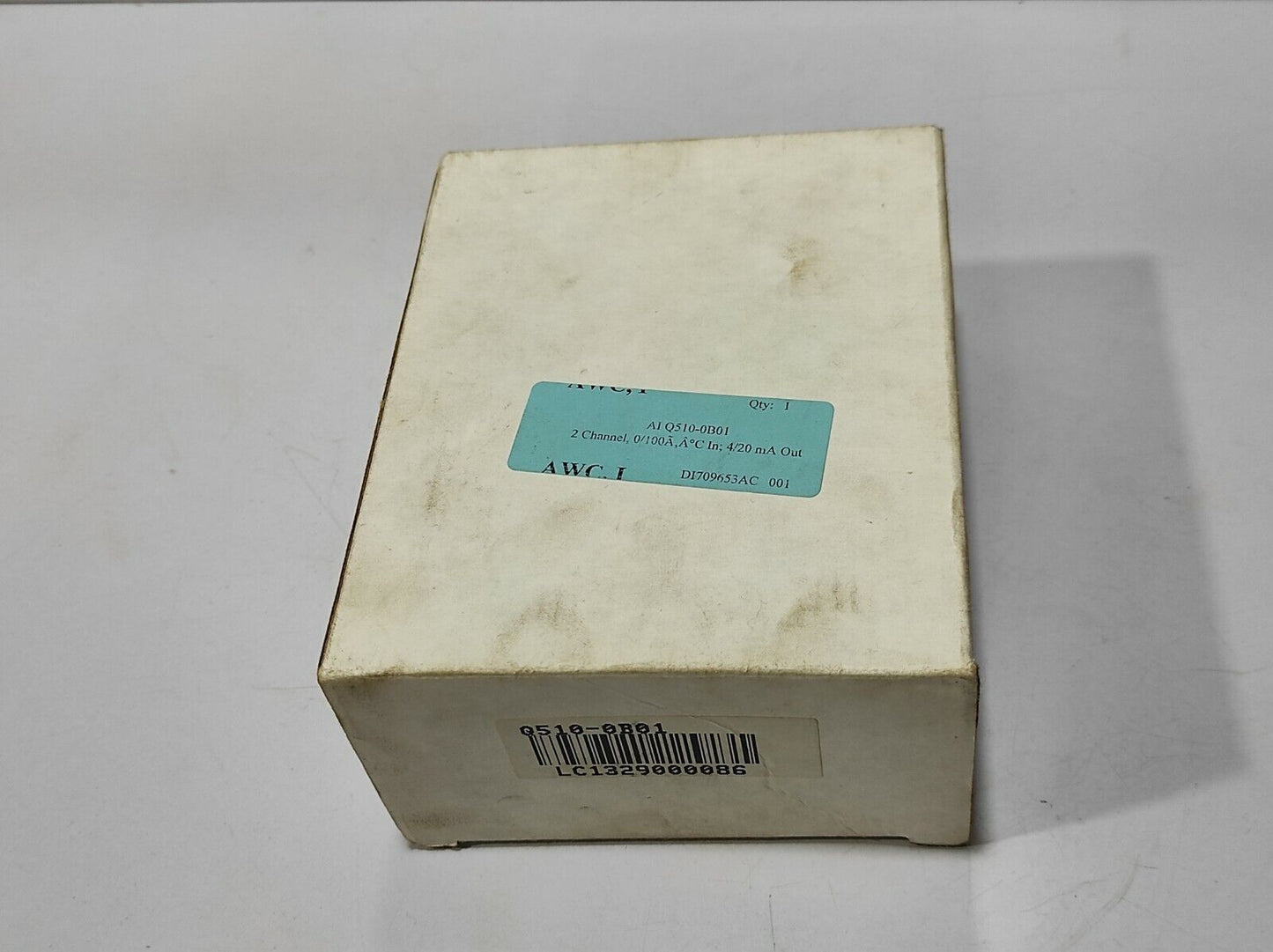 ACTION I/Q EUROTHERM Q510-0B01 RTD INPUT INPUT:0/100 PTC OUTPUT:4/20mA DC POWER