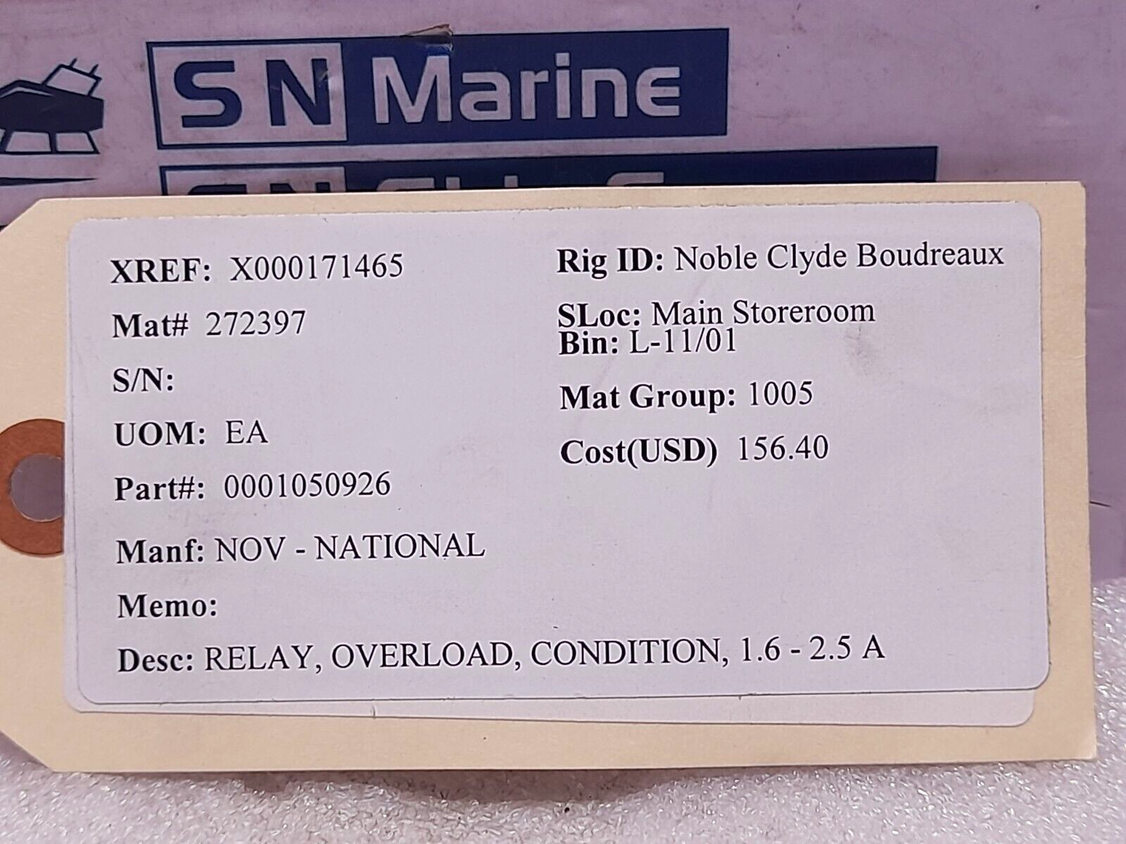 ABB T7DU Overload Relay Condition 1.6-2.5 A