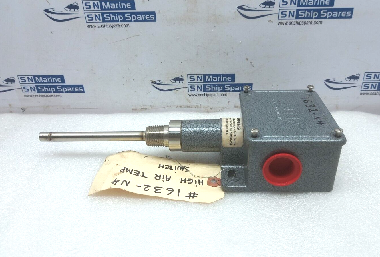 STATIC-O-RING SOR 201N3-K125-U9-C7A Temperature Switch 40-225° F