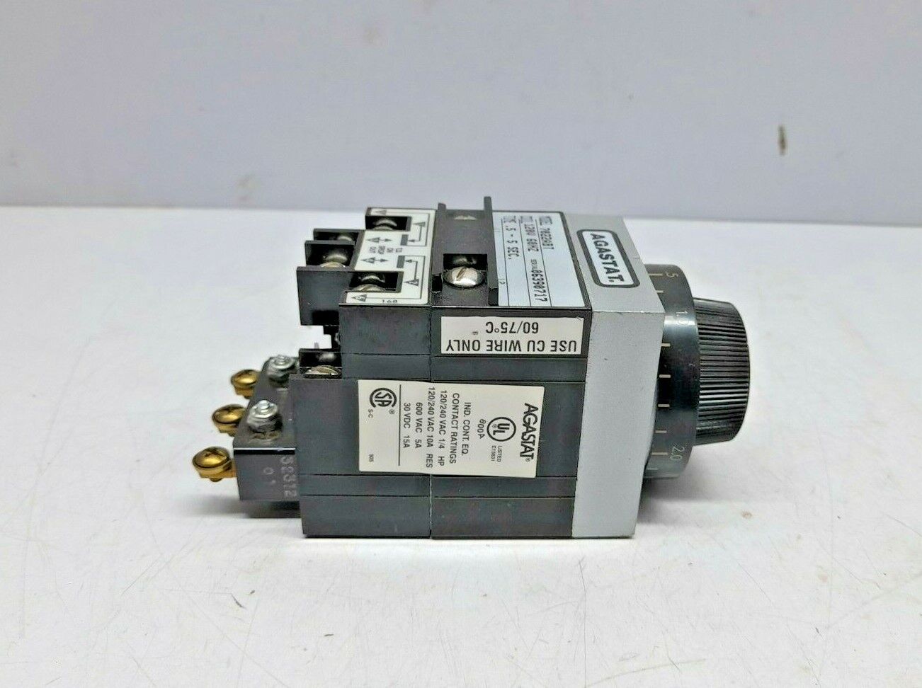 Agastat 7022ABT Timing Relay Tyco 1423162-4 Time Delay Relay