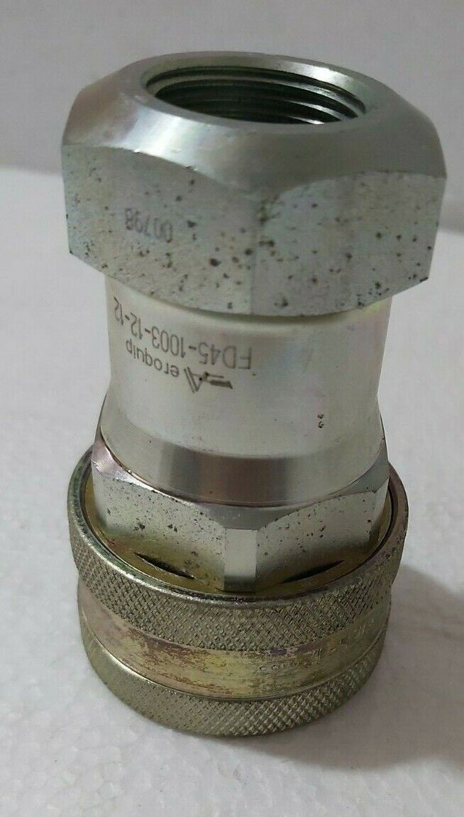 AEROQUIP FD45-1003-12-12 Quick Change Coupler Half Quick Fast Shipping  3pcs Lot