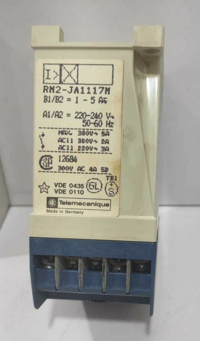 Telemecanique RM2-JA1117M Control Relay RM2JA1117M / 0.05-30S