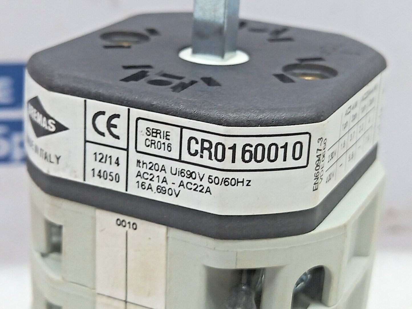 Bremas CR0160010 Delta Star Switch IP44-RIL