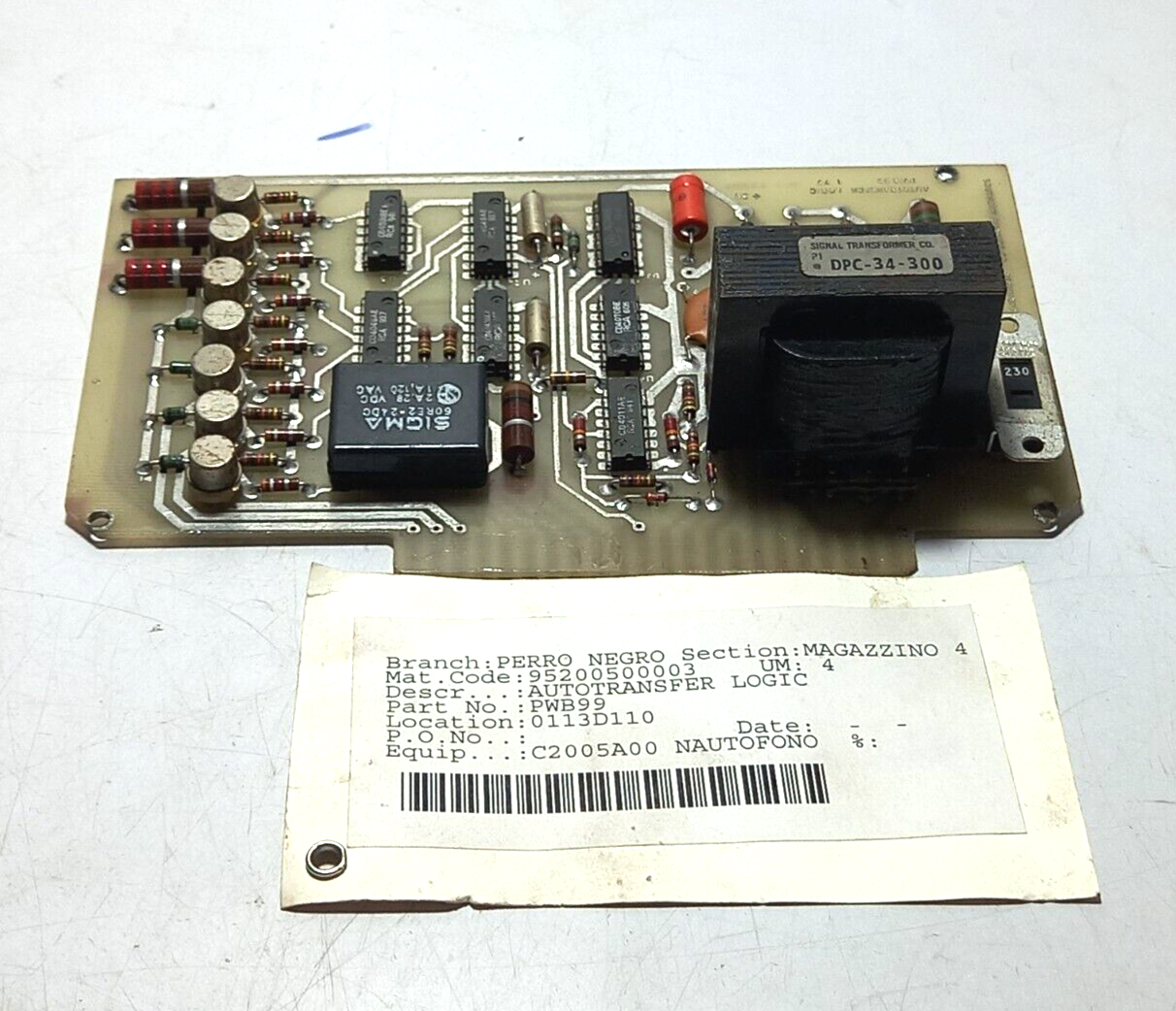 Southern Avionics Autotransfer Logic PWB99 1 79 PCB