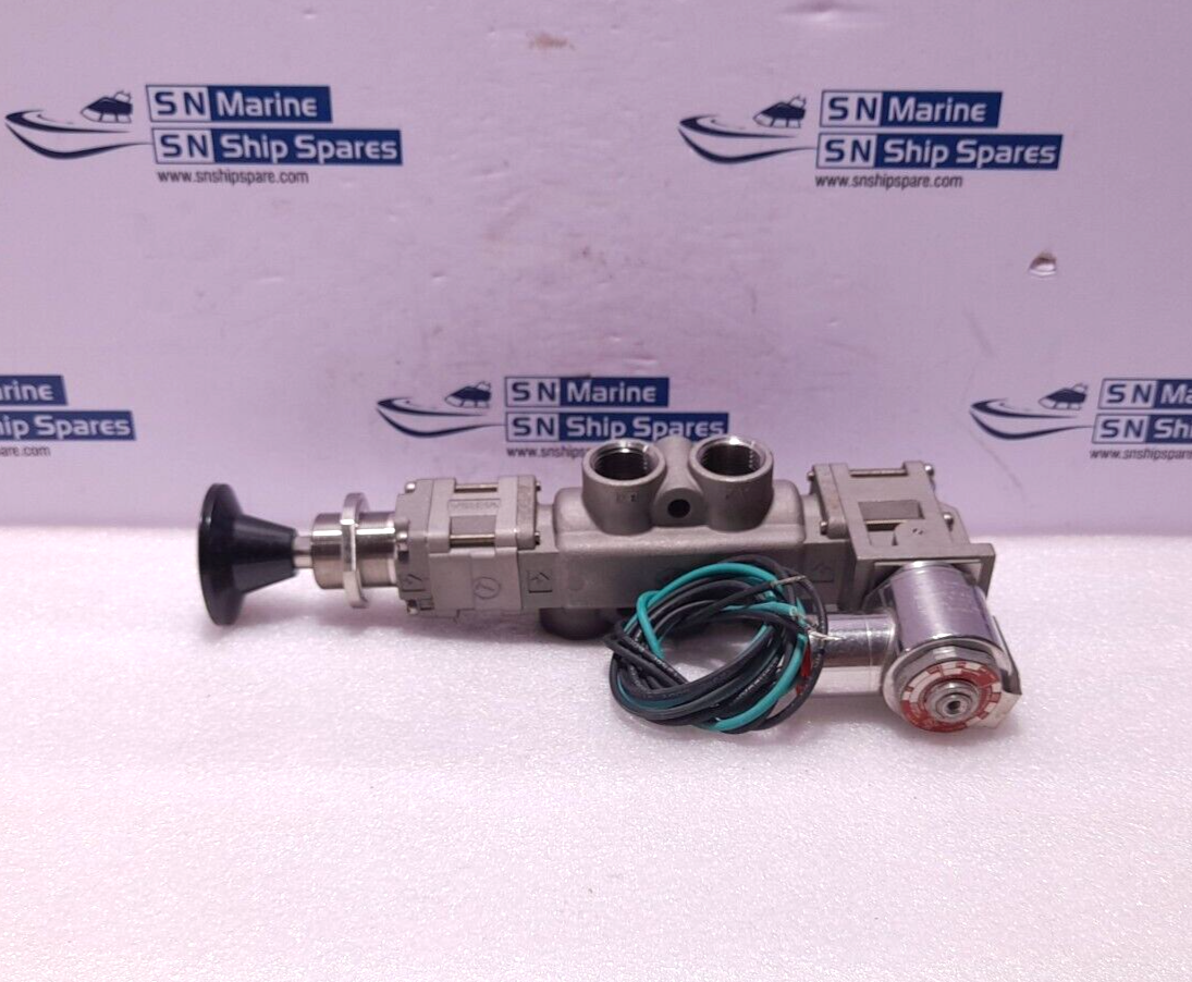 Versa VAG-4522-316-136PE-XXJ-D024 Solenoid Valve Min-Max 40-175 PSI 2.76-12.1 Ba