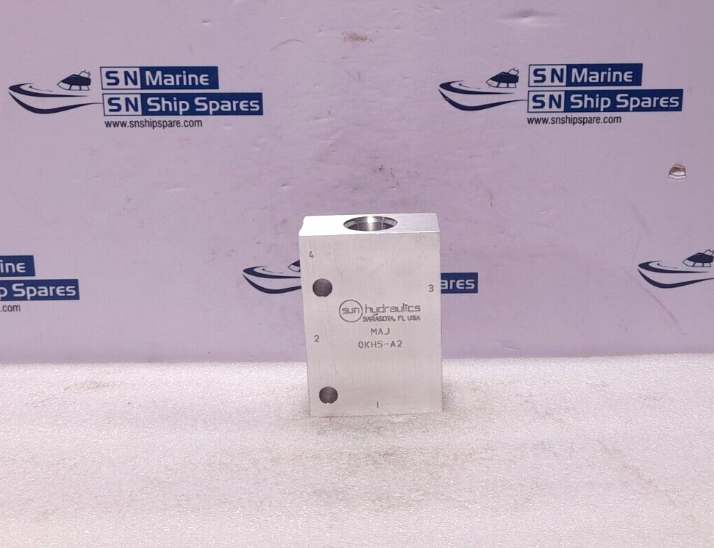 Sun Hydraulics MAJ Valve Block NOV 109270-MAJ Cartridge Valve Assembly