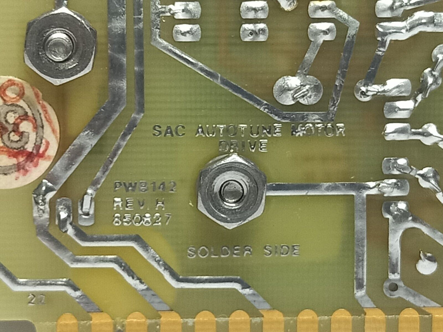 Southern Avionics Co PWB142 Rev H 850827 SAC Autotune Motor Drive 0732N1202 PCB