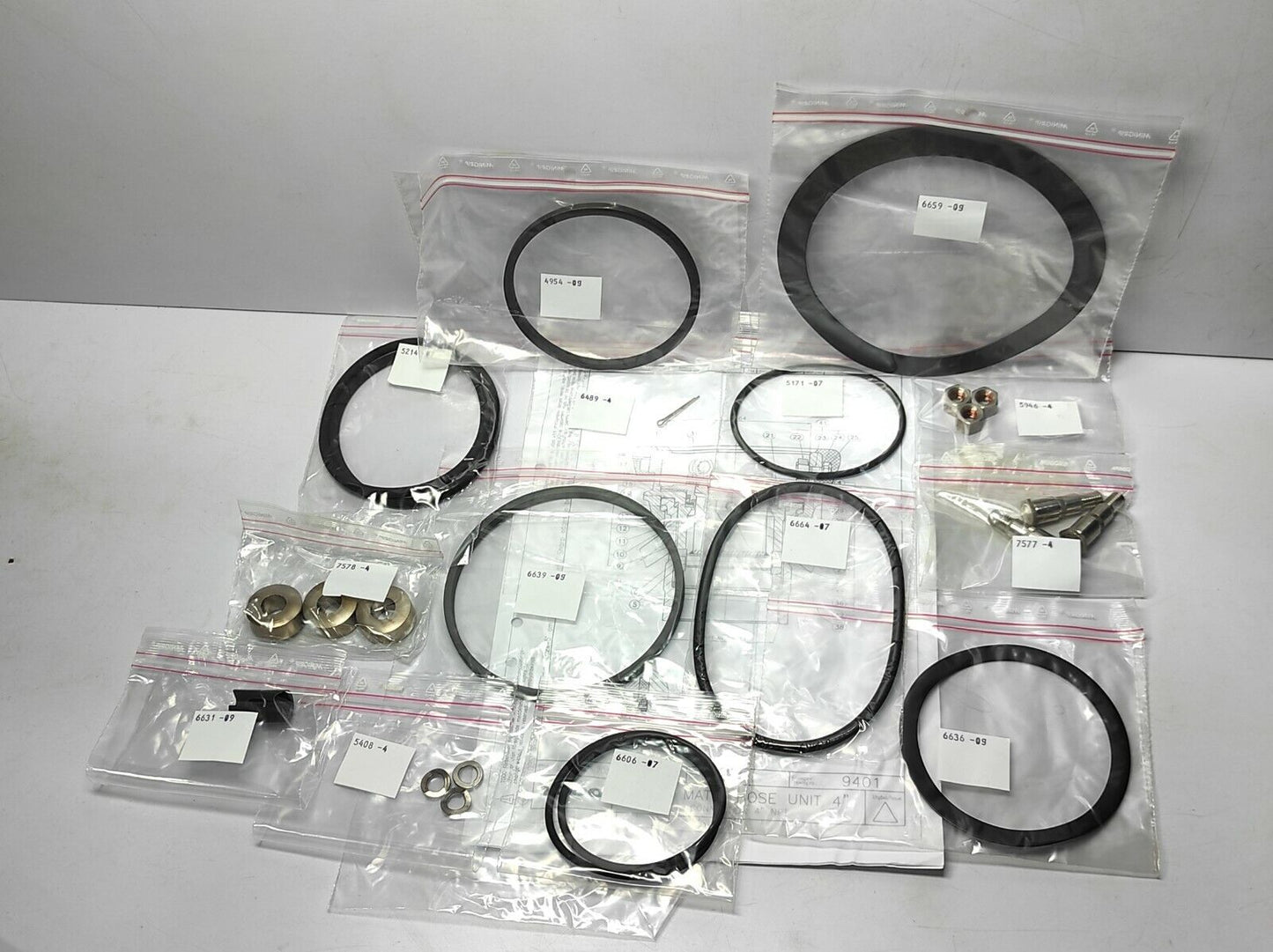 Todo R9401-4407 Spare Parts Kit & Todo R7480A-4407 Spare Parts Kit