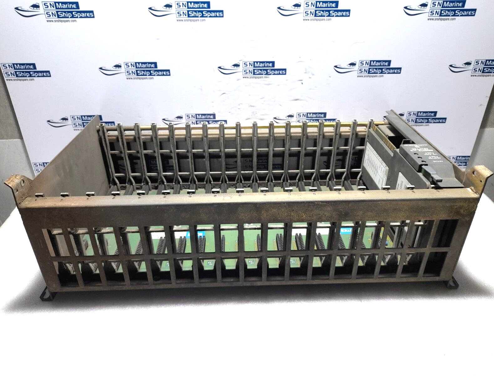 Allen Bradley 1771-ASB Remote I/O Adapter Module With 1771-A4B 16 Slot I/O Chass