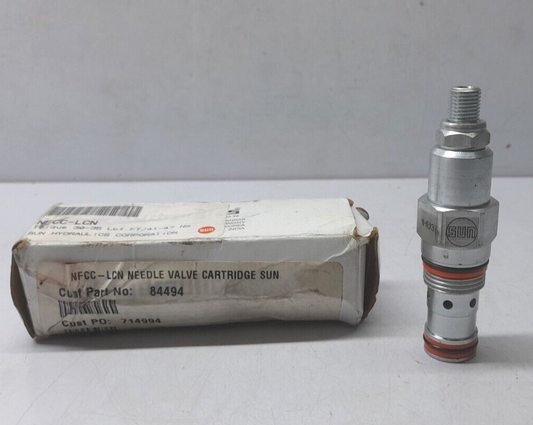 Sun Hydraulics Corporation NFCC-LCN Needle Valve Cartridge Sun