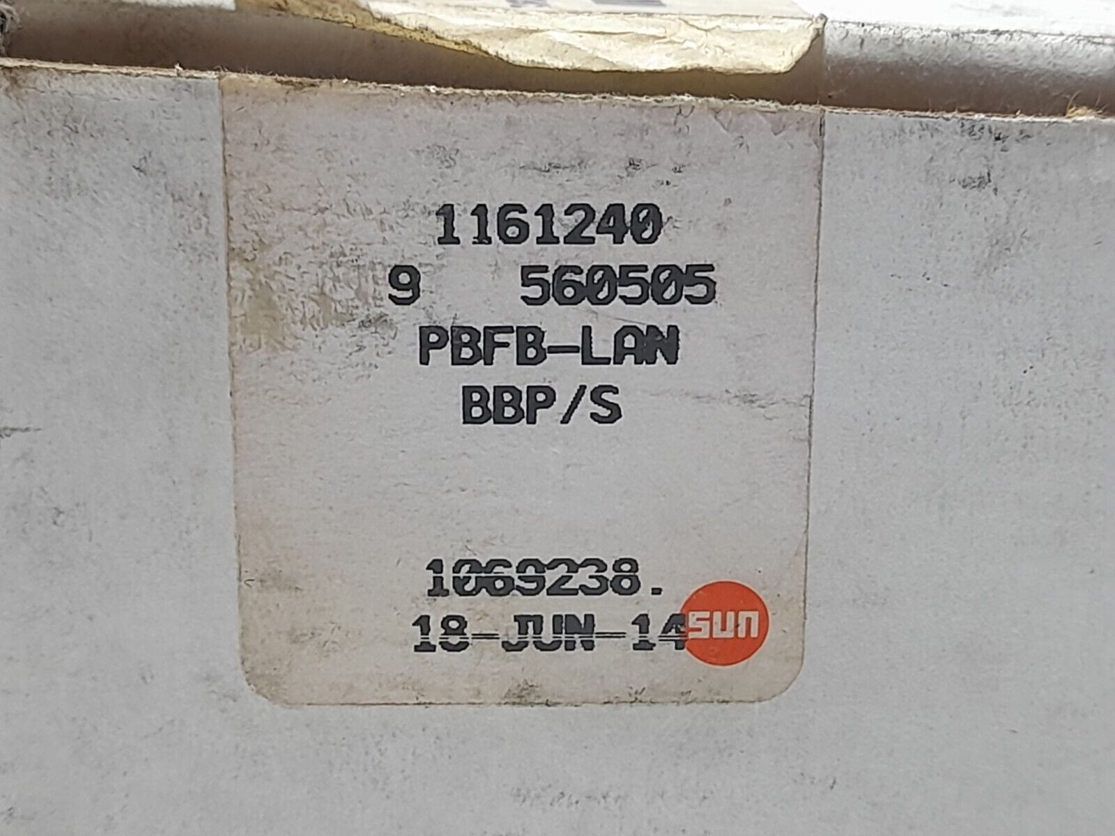 Sun Hydraulics BBP/S With PBFB-LAN NOV 7500693 Pressure Reducing Valve