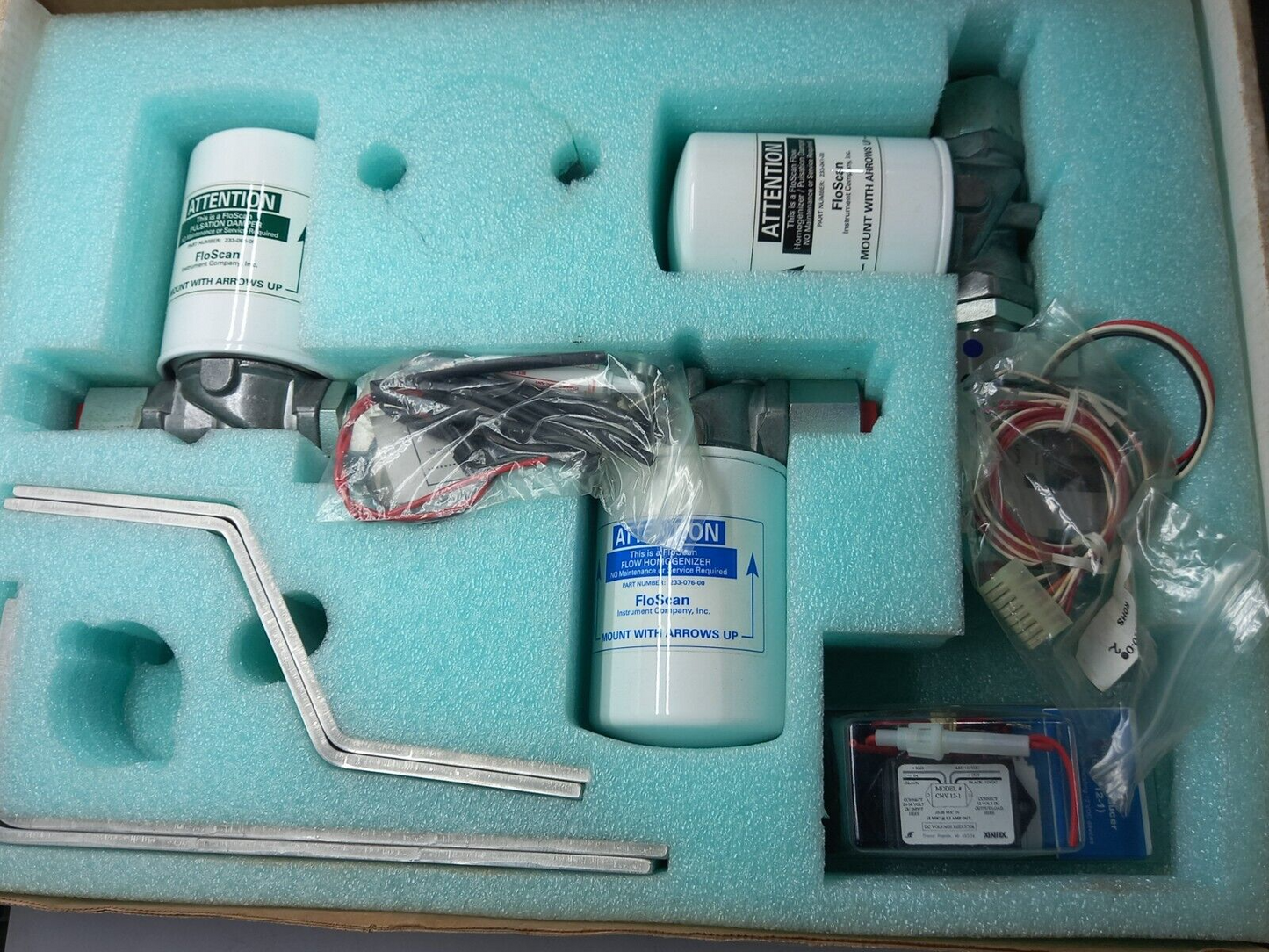 Floscan Series K Diesel Fuel Flow Monitoring System 860L3CB2K Series 8600
