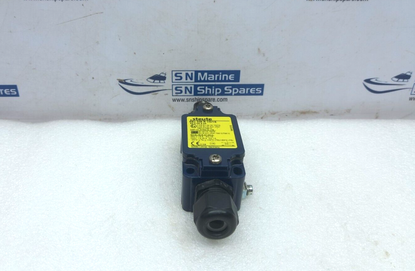 Steute EEx 335 R 1O/1S EX Position Switch Roller Plunger 93.0.09.9.05